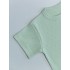 ФУТБОЛКА мол,пес,олив. (ажур) КЛ.150.008.0.0.044